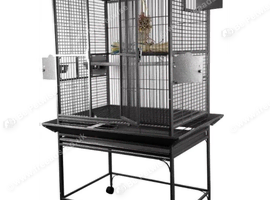 Parrot-Supplies Dakota Play Top Parrot Cage Black