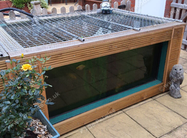 Large Garden koi/fish tank for sale