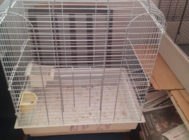 Two bird cagesc