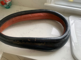 Horse leather collar