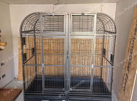 Double parrot/bird cage