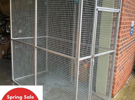 Aluminium Parrot Aviary