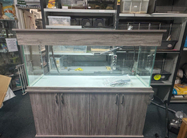 Fish tank and cabinet