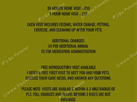 Local & Trusted Pet Sitter - In-Home Visits Starting from &pound;10 - Plymouth Area, PL2