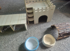 Hamster bedding and accesories