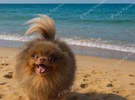 Lilac and Tan Pomeranian stud