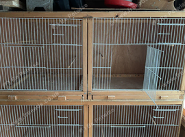 2 double breeding cages in good condition &pound;10 each