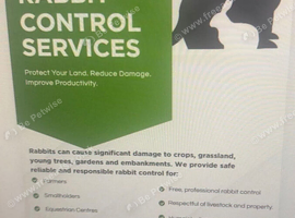 Free rabbit pesto control services Lincolnshire