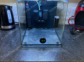 25 ltr Small Glass Aquarium with Light and Filter
