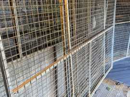 Galvanized panel 8 ft by 6 ft