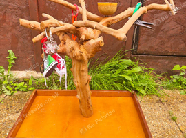 Table top parrot java tree stand