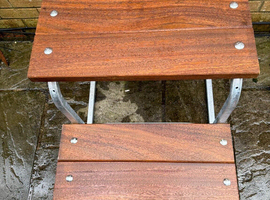 Monarch Galvanised Steel Horse Mount Steps (BNIP)