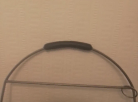 Solid stainless steel Bow perch rubber top