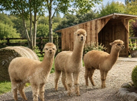 2 Year Old Male Alpaca