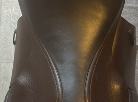 16.5 brown made to measure gp wide saddle