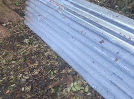 Roofing sheets 10ft wide x 26" zinc sheets