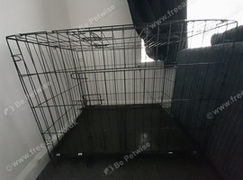 Large dog cage