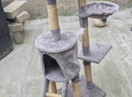 Cat scratcher/tree house