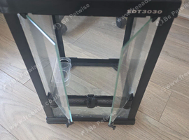 Reptile glass terrarium