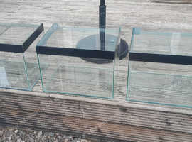 Bare fish tanks