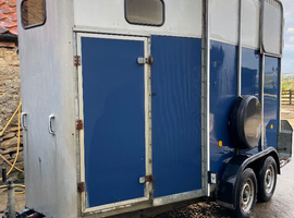 Ifor Williams HB510 double trailer alloy floor