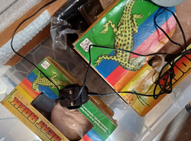 Various reptile equipment