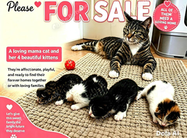 4 kittens for sale