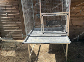 3 foot by 3 foot parrot/budgie breeding cage