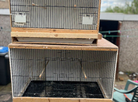 2 Bird cages for sale