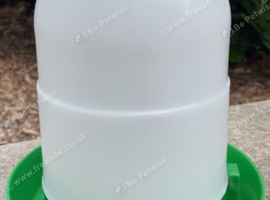 Poultry drinkers and feeders