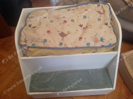 Bespoke cat bed with storage