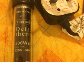AQUARIUM HEATER , 200W ( INTERPET ) PWO