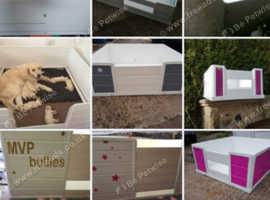 Whelping boxes and kittening pens plastic handmade ***Any Colour free***
