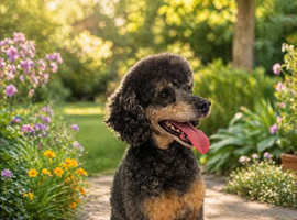 Phantom toy poodle for stud