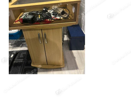 top opening viv on cupboard stand