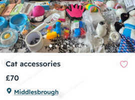 Huge job lot of new/nearly new cat accessories