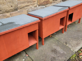 Outdoor cat shelters
