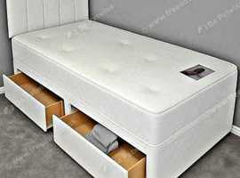 Brand New Divan Bed With Storage - Same Week Delivery Available