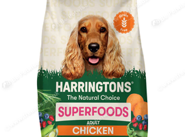 Harringtons Superfoods Grain Free Adult Dry Dog Food Chicken approx 10kg