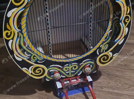 Beautiful wagon cage