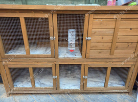 Large 2 tier hutch