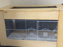 Large breeding cage for budgies