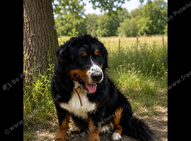 6 year old intact Bernese mountain dog Russian