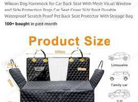 Dog car hammock and medical suit (large)