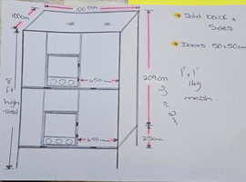 Large breeding  parrot cages