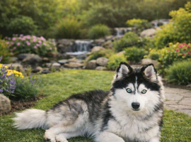 Fluffy Pomsky for Stud