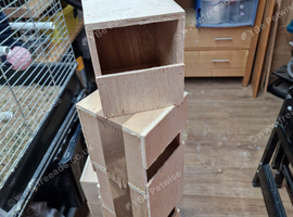 Finch nest boxes