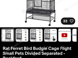 Double bird cage