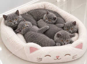 TICA- Registered Female British Shorthair Kitten