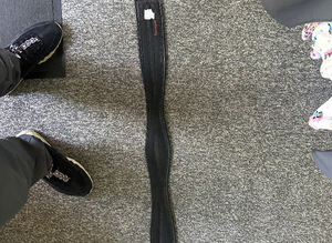 Saddled strap